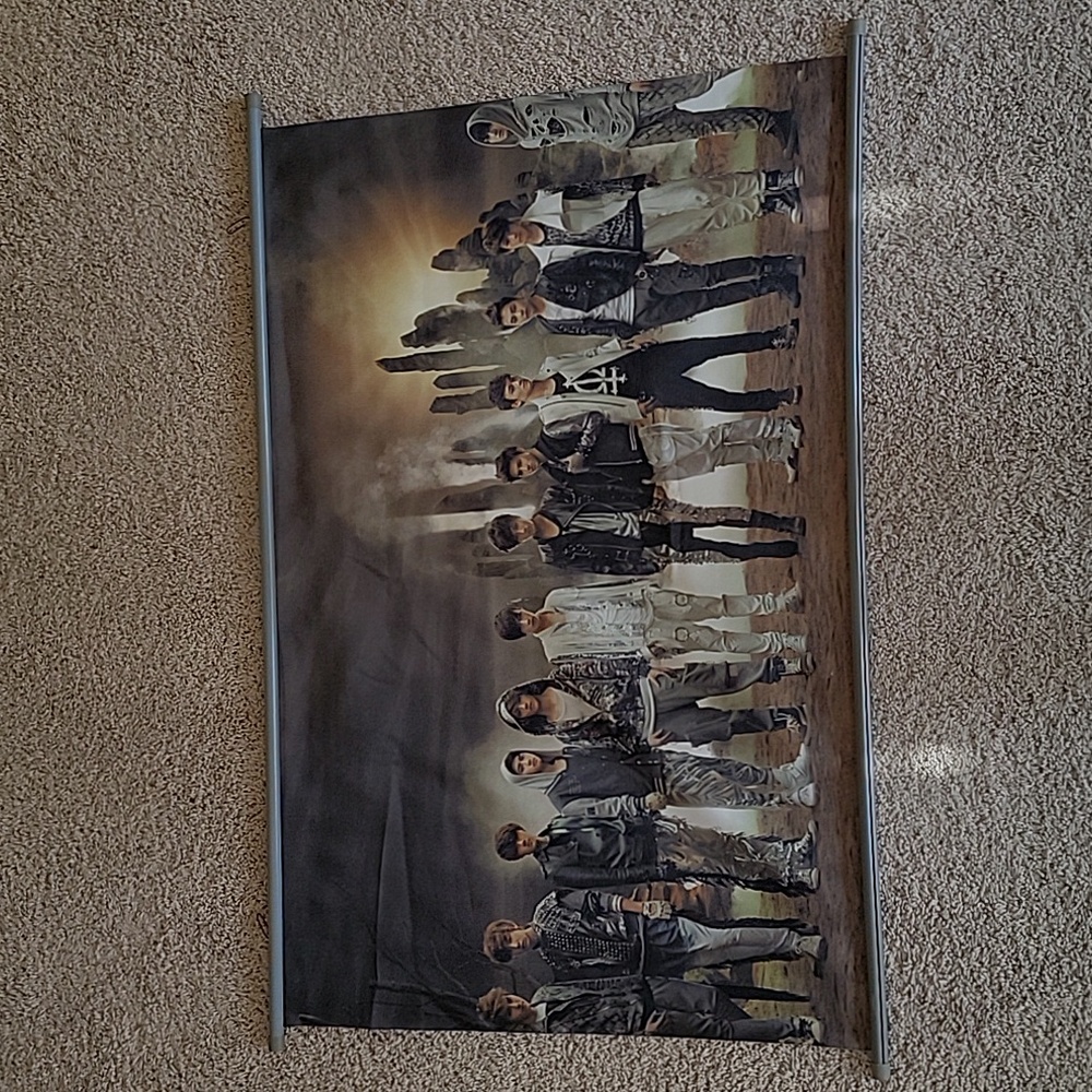 EXO fabric poster